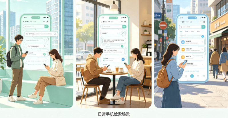 嘉定区普通人日常手机使用场景拆解：GEO 与 AI 优化如何改变信息检索体验