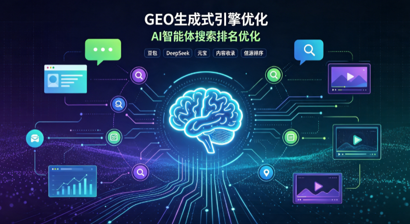 嘉定区GEO 浪潮来袭：生成式引擎优化崛起，创作者争抢豆包、DeepSeek、元宝智能体流量入口